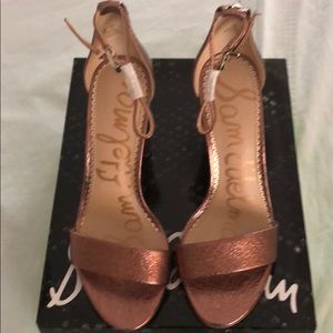 Sam Edelman Shoes - NWT Rose Gold/Pink Sam Edelman Sandals Sam Edelman Shoes - NWT Rose Gold/Pink Sam Edelman Sandals